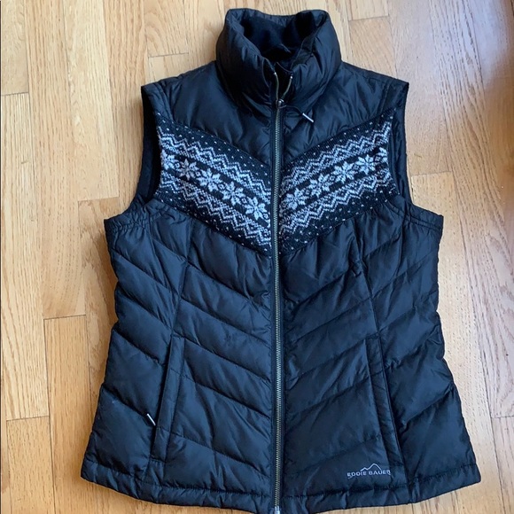 Eddie Bauer Jackets & Blazers - Eddie Bauer down fair isle vest